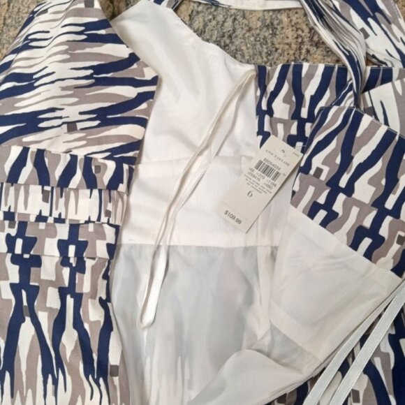 NWT Ann Taylor Dress Beautiful Size 6 - Picture 10 of 16
